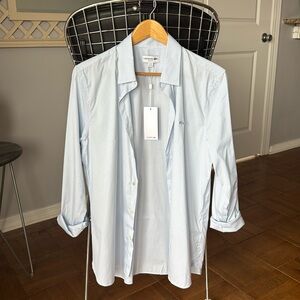 Lacoste Men's Slim Fit Check Stretch Poplin Shirt